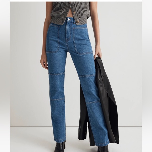 Madewell Denim - Madewell The '90s Straight Utility Jean